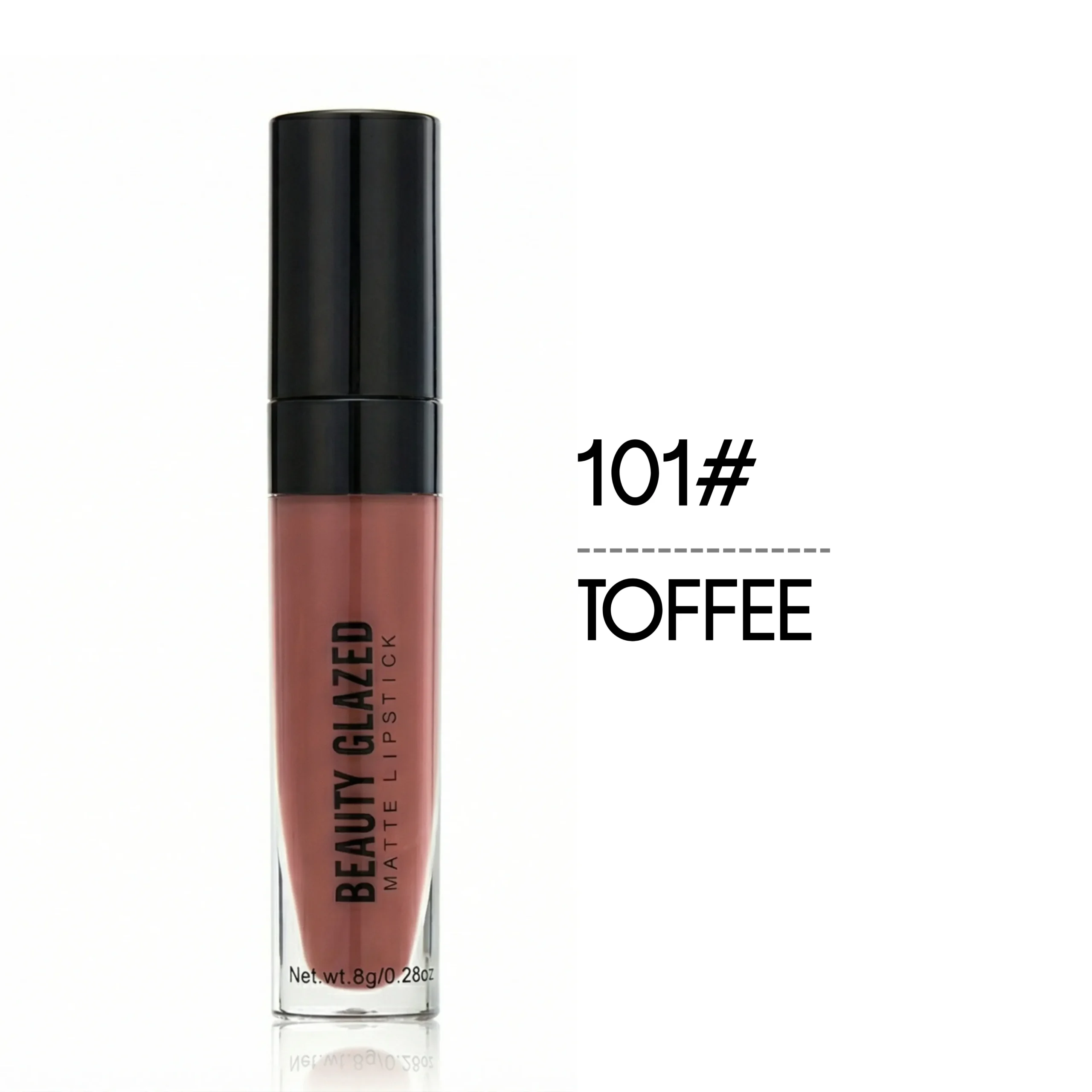 Beauty Glazed Matte Liquid Lipstick - Long Lasting & Waterproof (High Pigment)