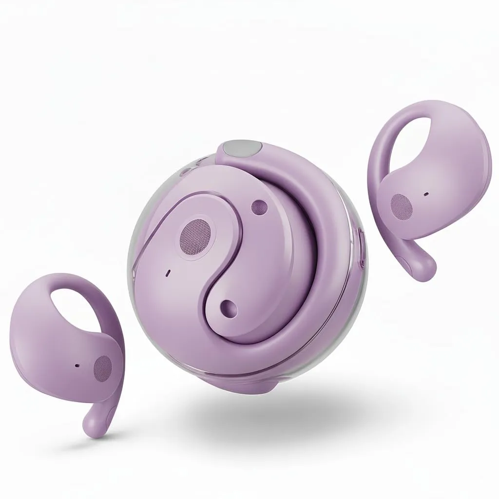 BY01 Bluetooth Open Ear Wireless Earbuds – Ultimate Sports & Fitness Headphone